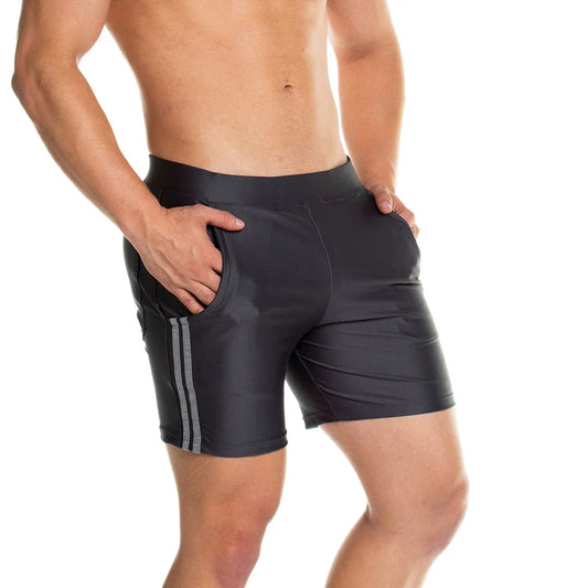 ENERGETIC GRAY SHORT - Gigo Underwear Colombia