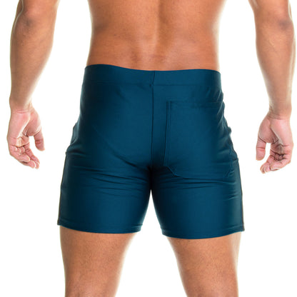 Energetic Green Short vista posterior de Gigo Underwear