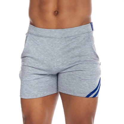 Energy Gray Short vista frontal de Gigo Underwear