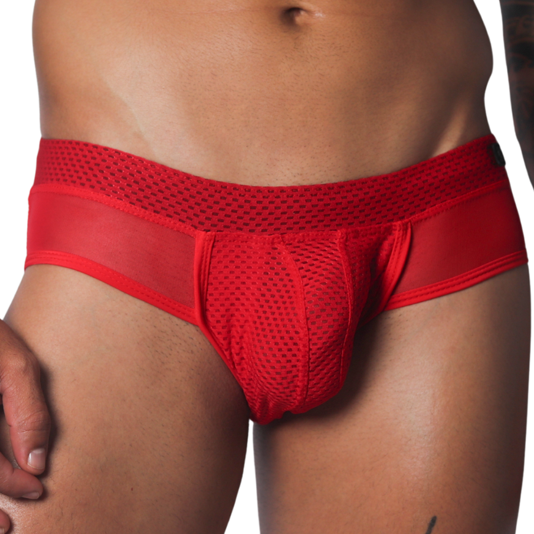Evocative Red Brief de Gigo Underwear