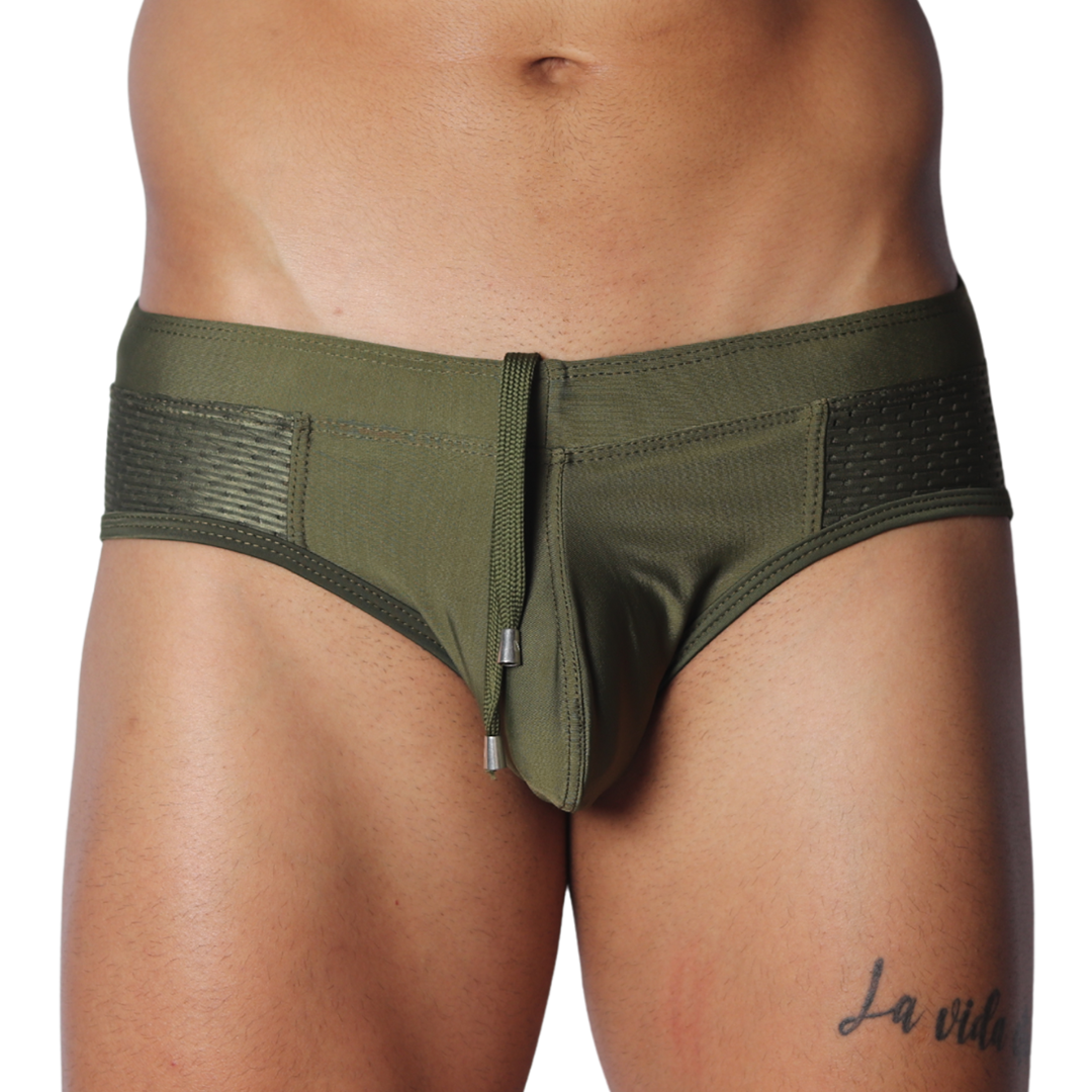 Exit Green Swim Brief de Gigo Underwear