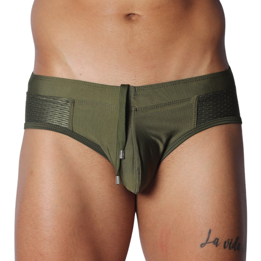 Exit Green Swim Brief de Gigo Underwear