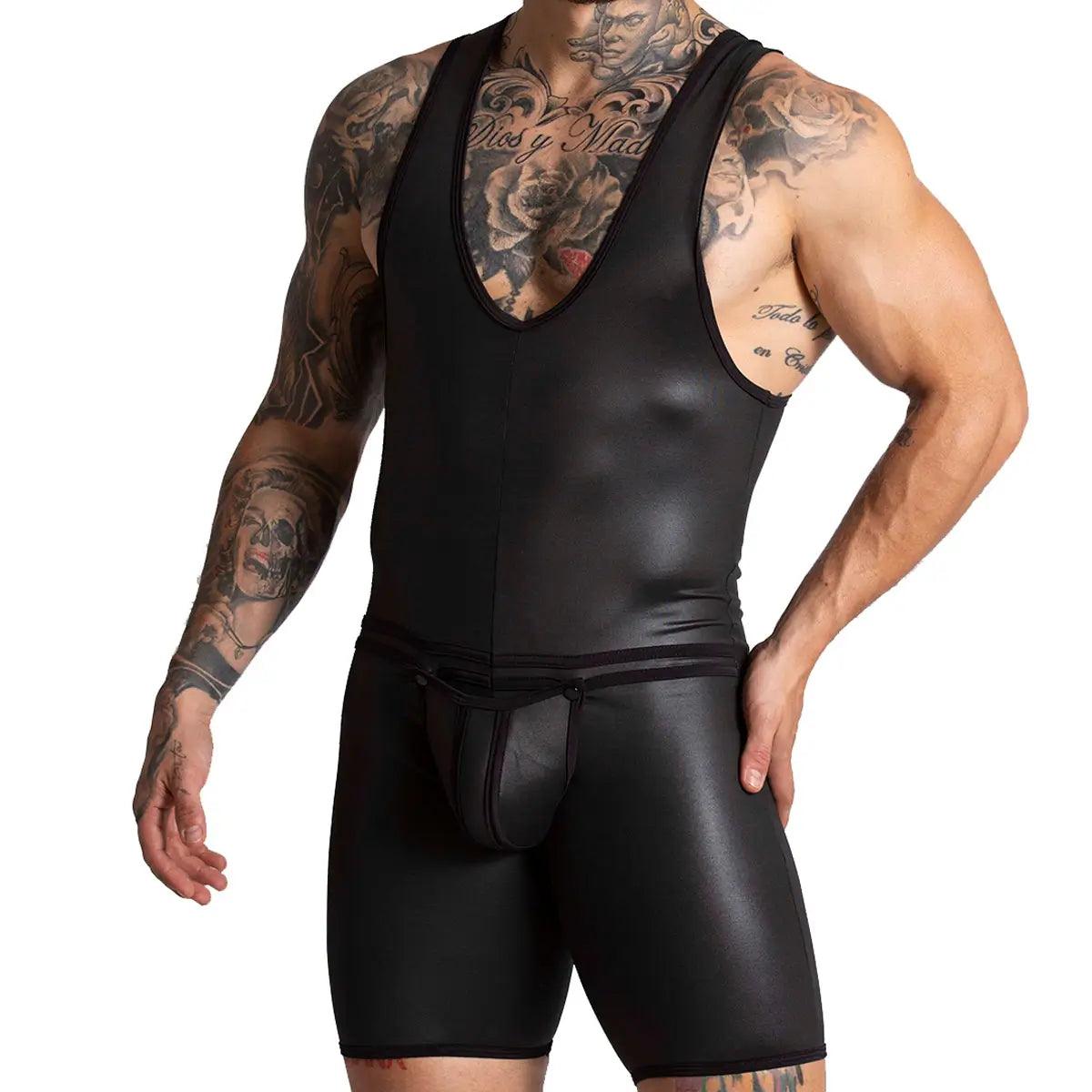 F FETISH BLACK BODY - Gigo Underwear Colombia