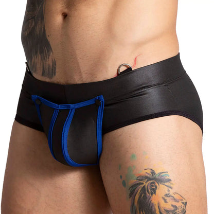 F Fetish Blue Brief de Gigo Underwear