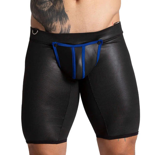 F FETISH BLUE TRUNK LONG - Gigo Underwear Colombia