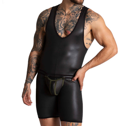 F Fetish Green Body de Gigo Underwear