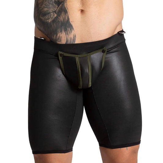F FETISH GREEN TRUNK LONG - Gigo Underwear Colombia
