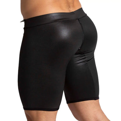 F Fetish Green Trunk Long vista frontal de Gigo Underwear