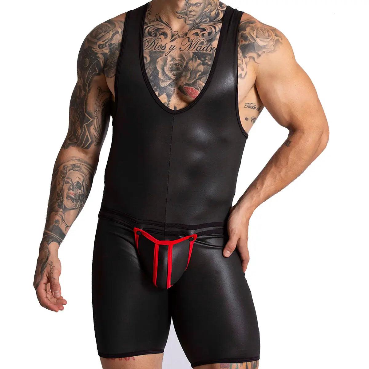 F FETISH RED BODY - Gigo Underwear Colombia
