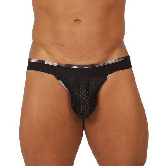 FEELING BLACK JOCKSTRAP - Gigo Underwear Colombia