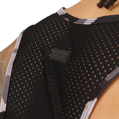 Feeling Black Tank vista posterior de Gigo Underwear