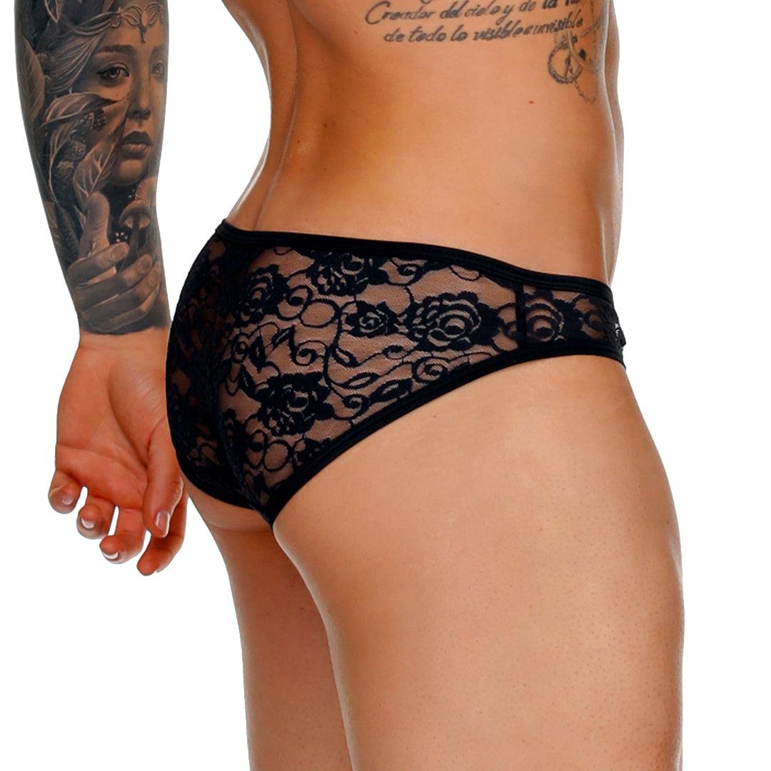 FEMALE BLACK BRIEF - Gigo Underwear Colombia