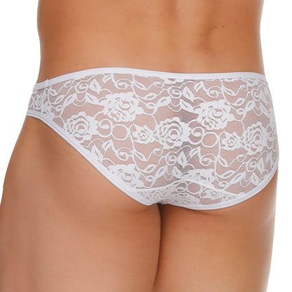 Female White Brief en modelo de Gigo Underwear
