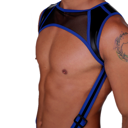 Fetish Blue Harness de Gigo Underwear