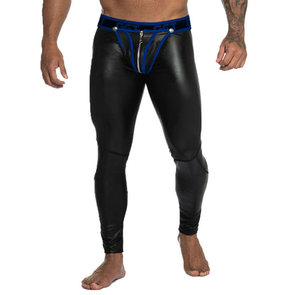 Fetiche Blue Zipper Leggins de Gigo Underwear