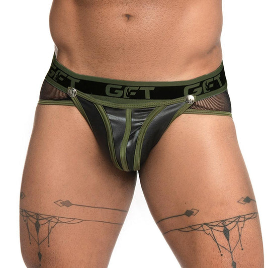 FETICHE GREEN BRIEF JOCKSTRAP - Gigo Underwear Colombia