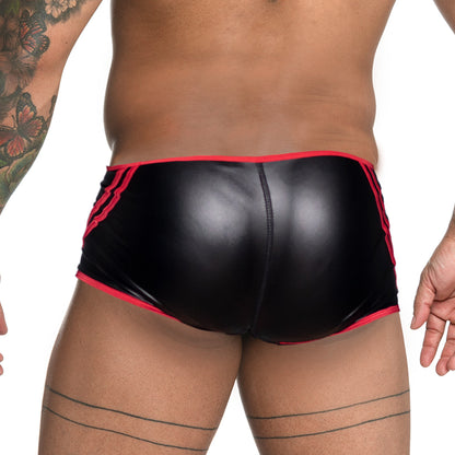 Fetiche Red Trunk vista frontal de Gigo Underwear