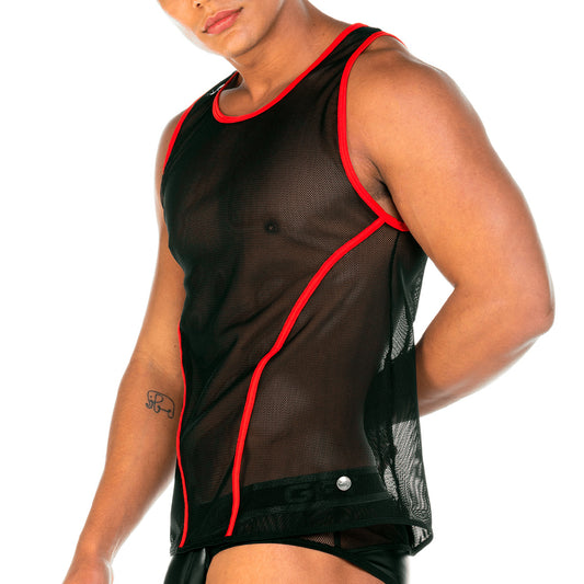 2 FETICHE RED TANK - Gigo Underwear Colombia