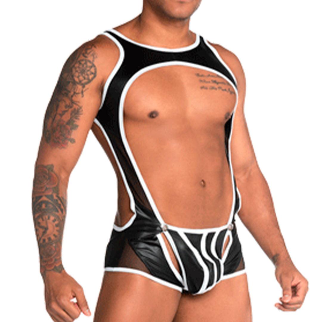 FETICHE WHITE SINGLET - Gigo Underwear Colombia