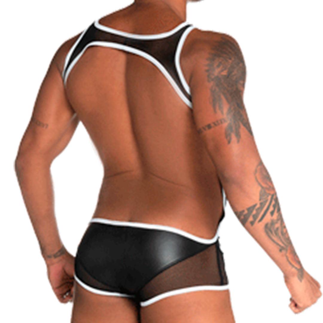 FETICHE WHITE SINGLET - Gigo Underwear Colombia