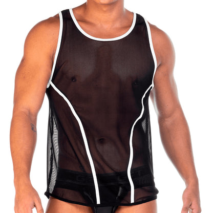 2 Fetiche White Tank de Gigo Underwear