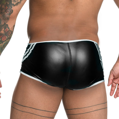 Fetiche White Trunk vista frontal de Gigo Underwear