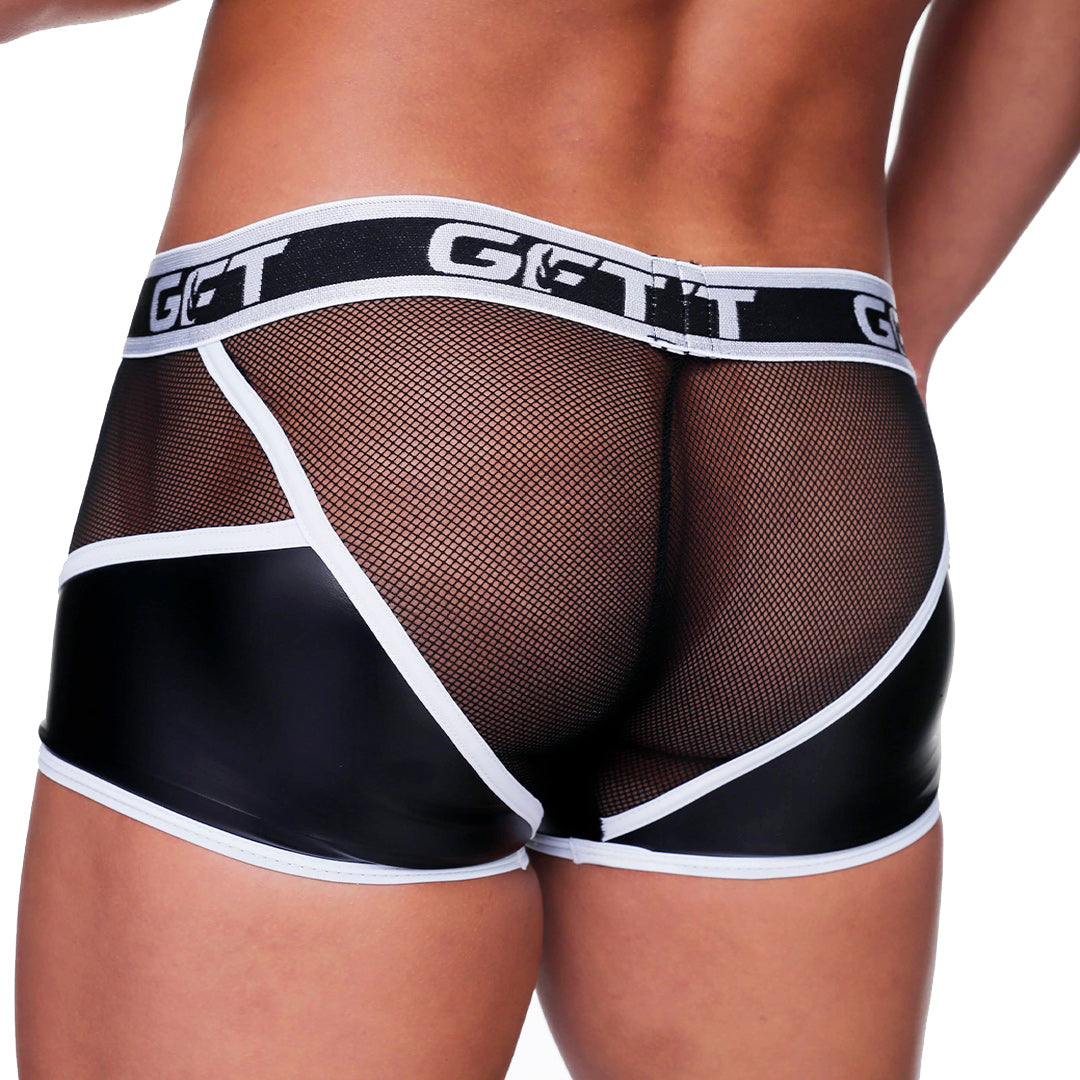 Fetish White Trunk vista frontal de Gigo Underwear