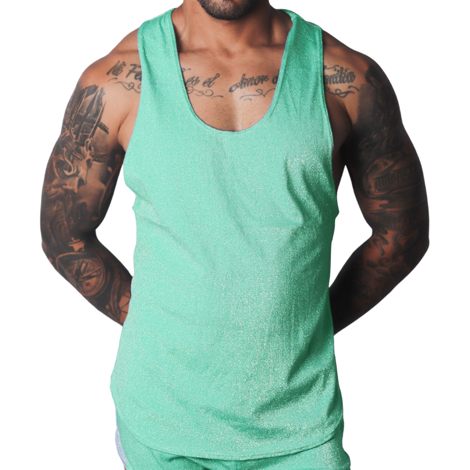 Flash Green Tank de Gigo Underwear