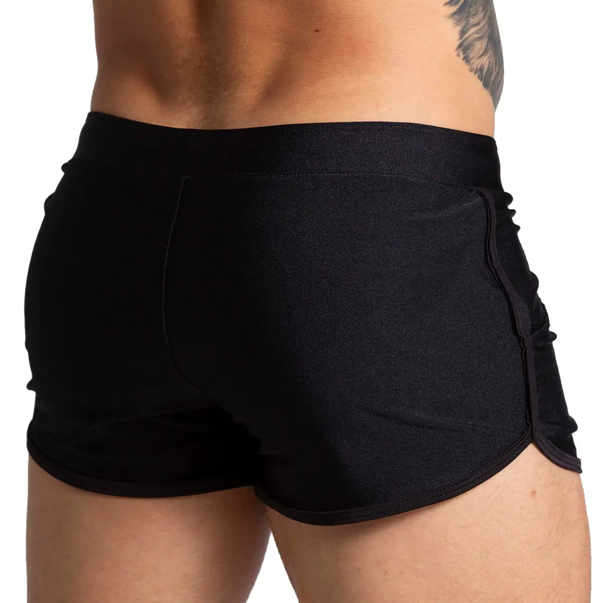 Flashing Black Beachwear vista posterior de Gigo Underwear