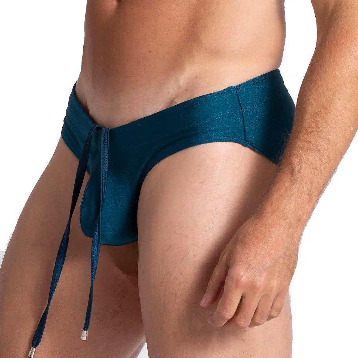 FLASHING GREEN SWIM BRIEF - Gigo Underwear Colombia