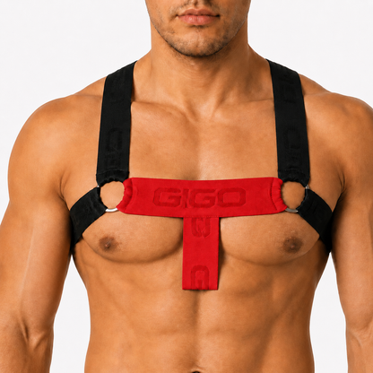 Flux Red Harness de Gigo Underwear