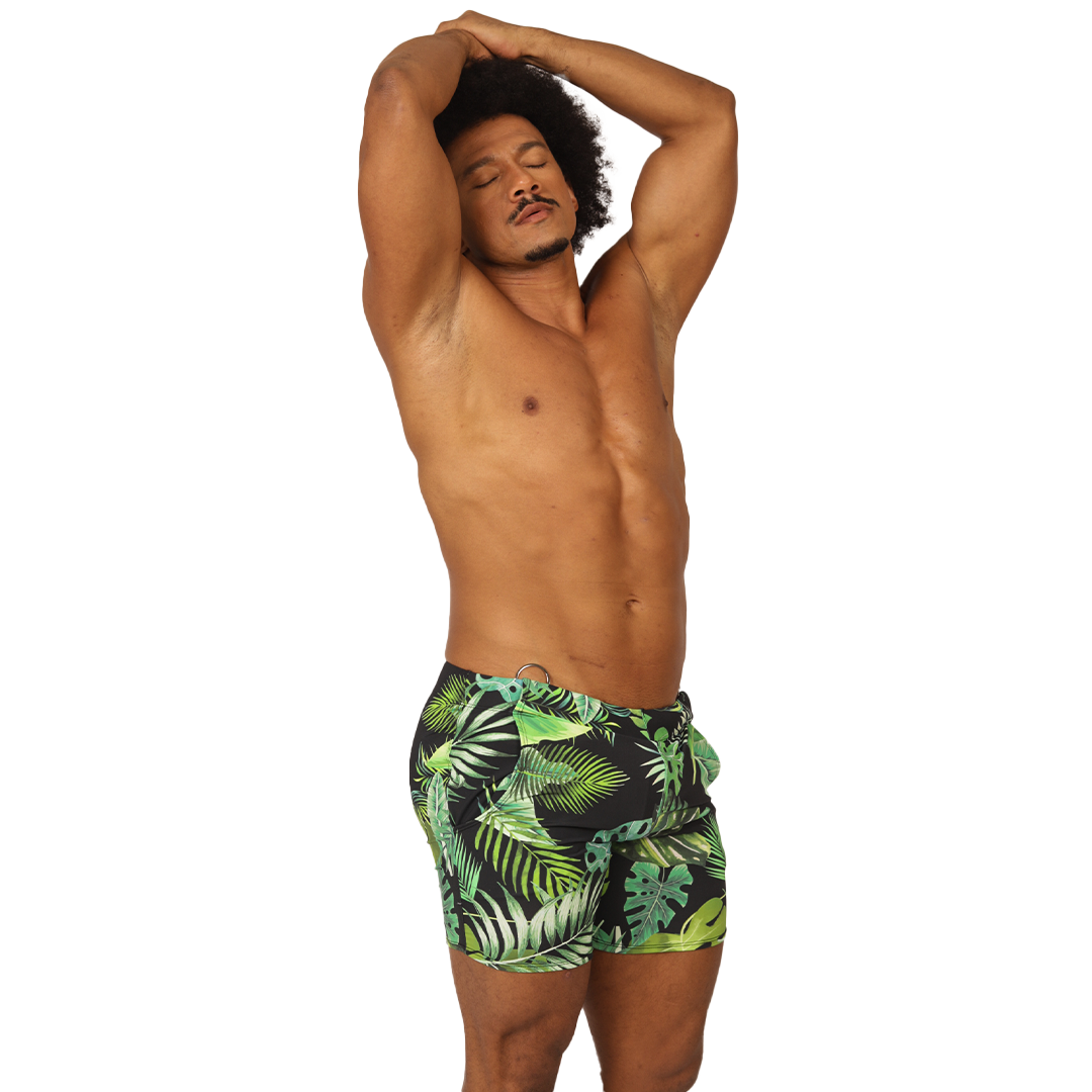 Forest Beachwear en modelo de Gigo Underwear