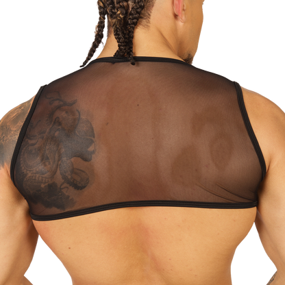 Forest Vest Harness vista posterior de Gigo Underwear