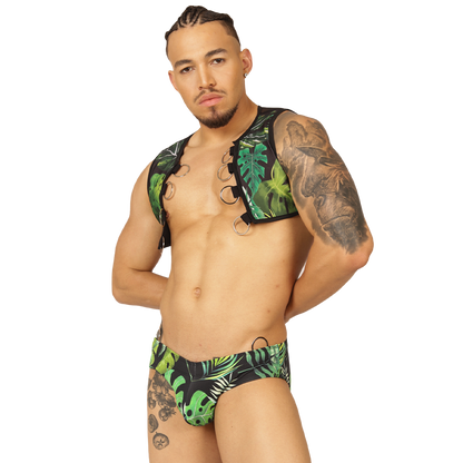 Forest Vest Harness en modelo de Gigo Underwear