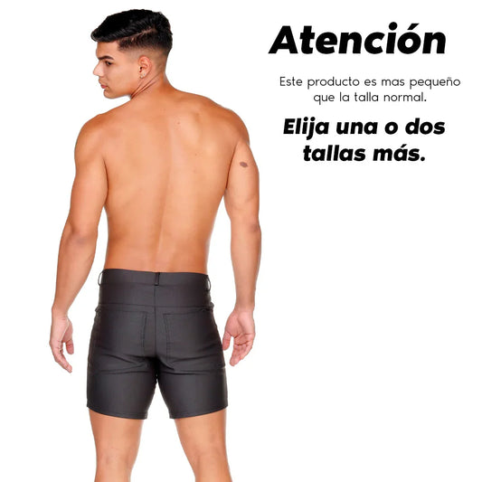 CLASSIC FOREVER BLACK SHORT - Gigo Underwear Colombia