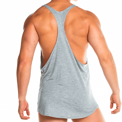 Forever Gray Tank vista frontal de Gigo Underwear