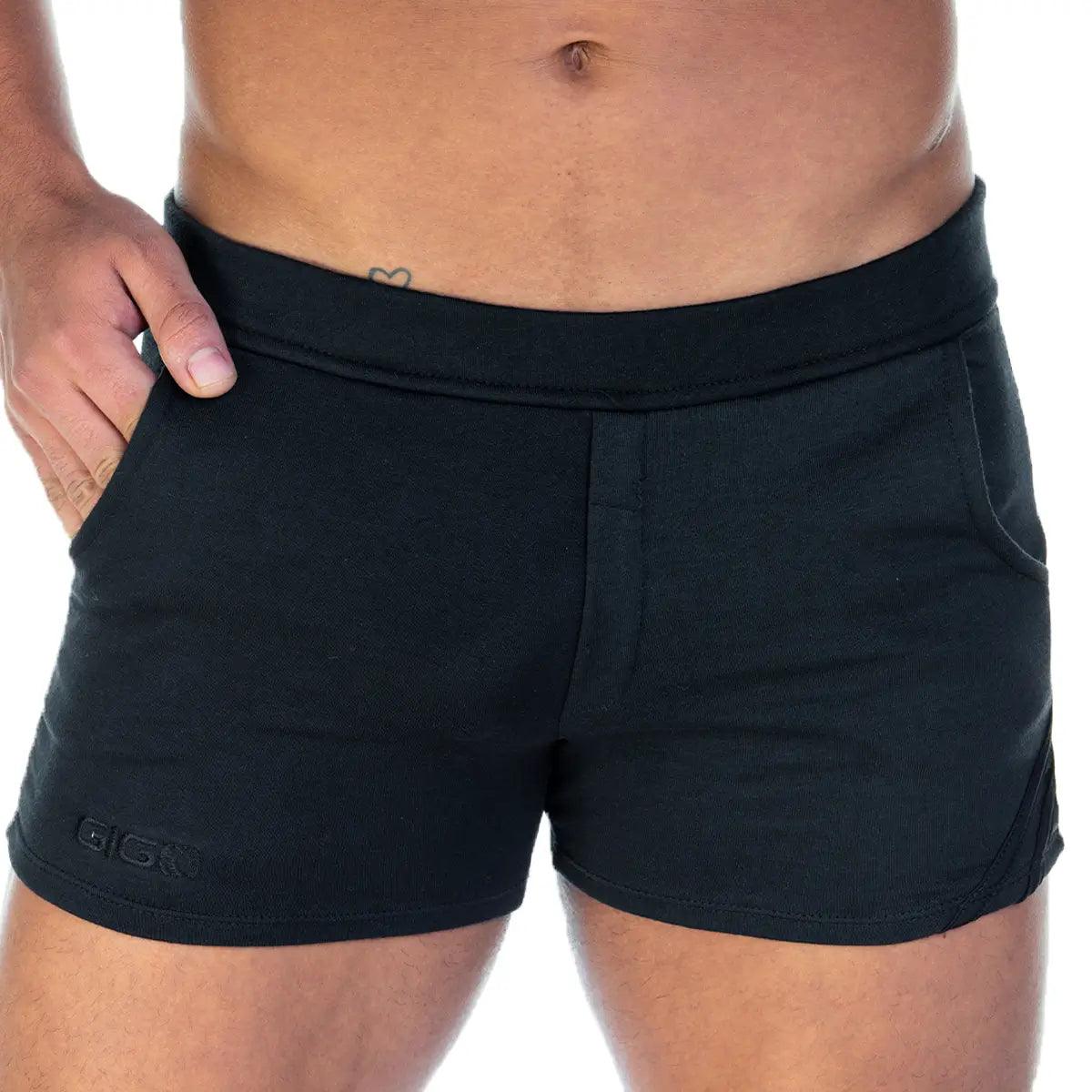 FOREVER BLACK BLACK SHORT - Gigo Underwear Colombia