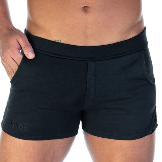 FOREVER BLACK BLACK SHORT - Gigo Underwear Colombia