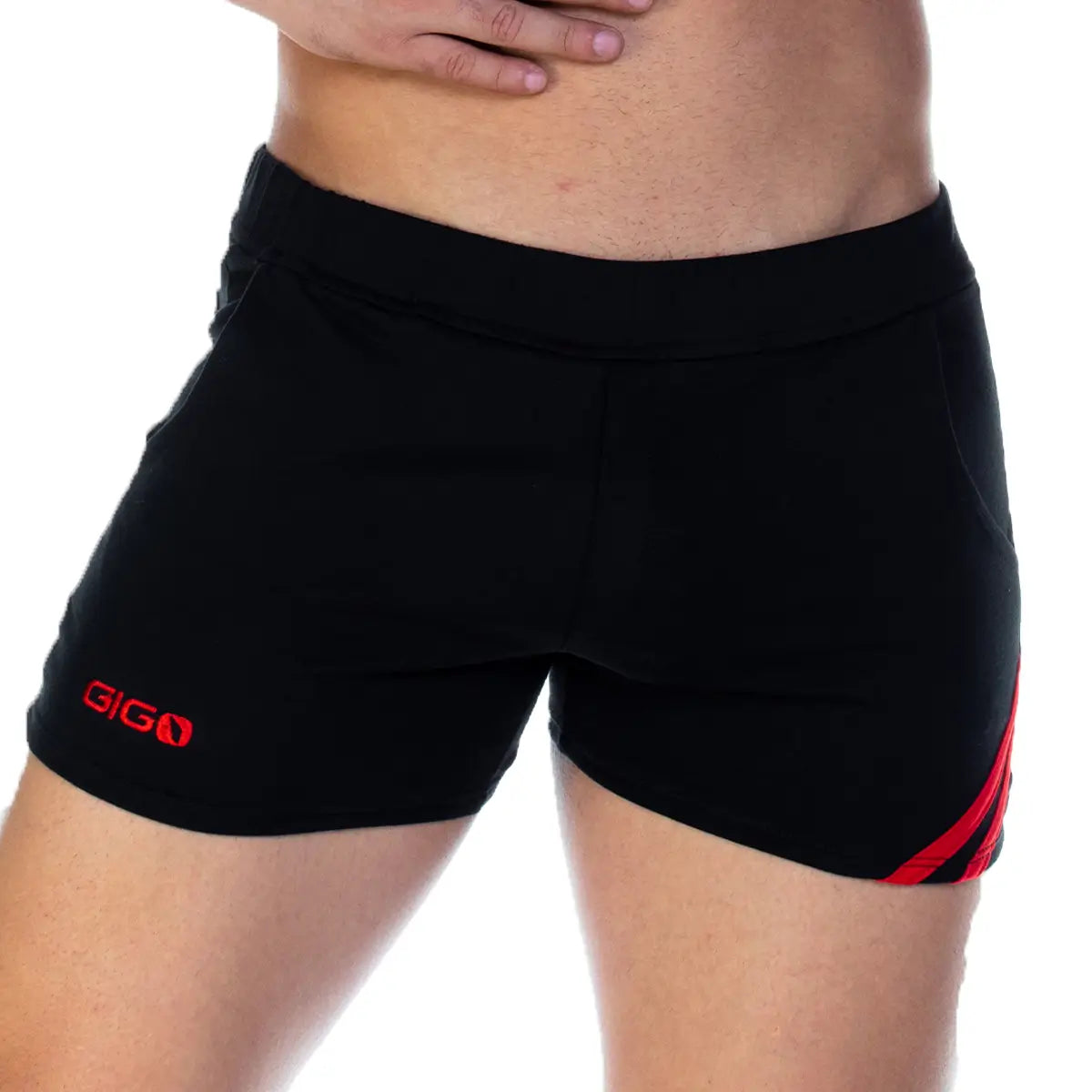 Forever Black Red Short de Gigo Underwear
