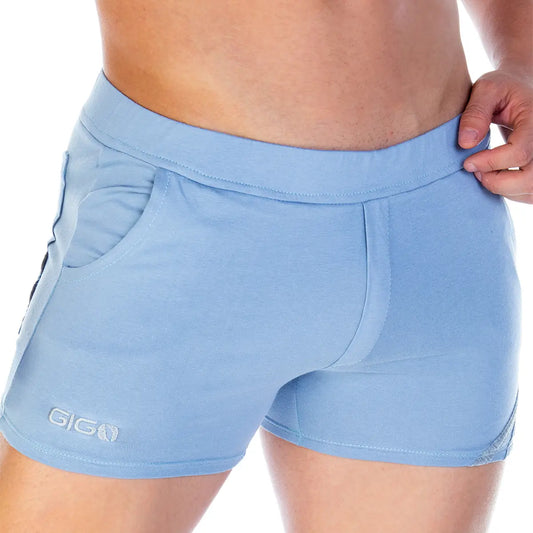 FOREVER BLUE GRAY SHORT - Gigo Underwear Colombia