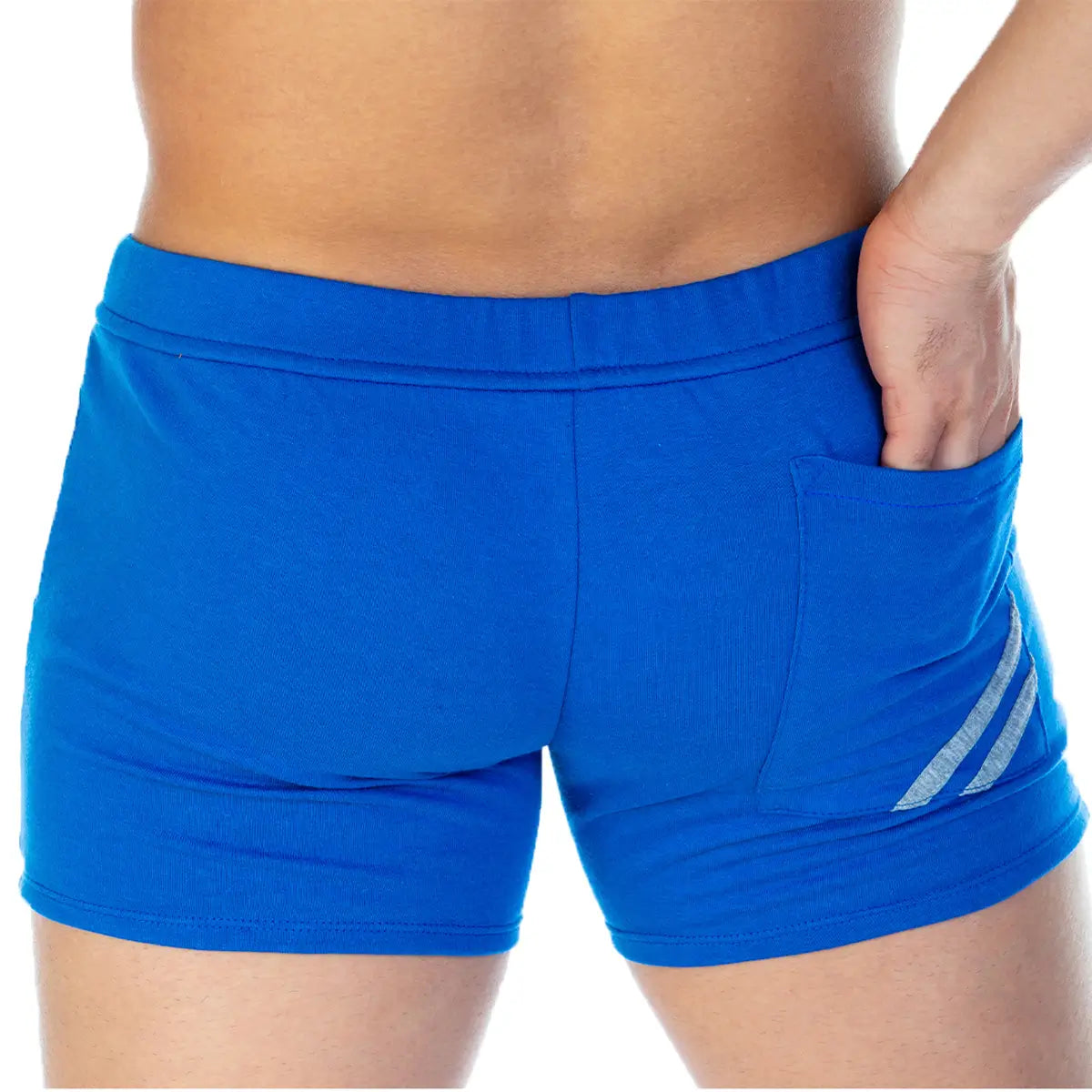 Forever Blue King Short vista frontal de Gigo Underwear