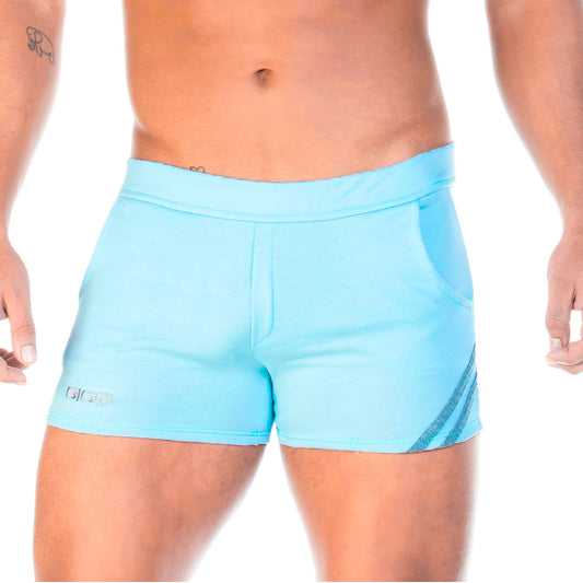 FOREVER BLUE LIGTH SHORT - Gigo Underwear Colombia