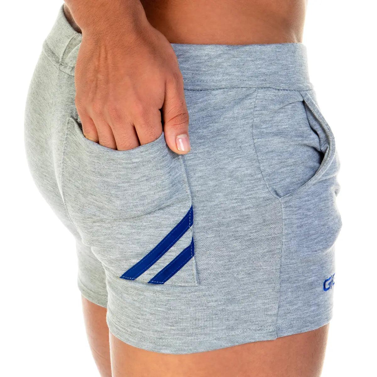 FOREVER GRAY BLUE SHORT - Gigo Underwear Colombia