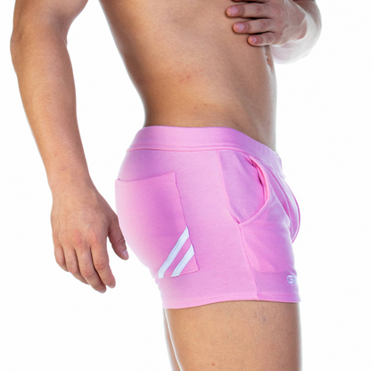 Forever Pink Short vista frontal de Gigo Underwear