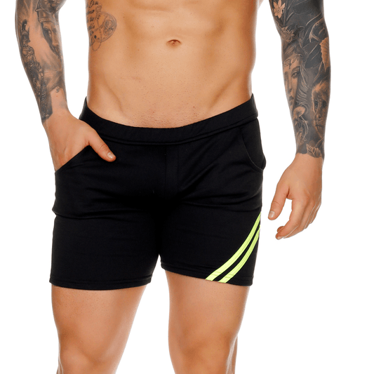 FOREVER LONG BLACK SHORT - Gigo Underwear Colombia