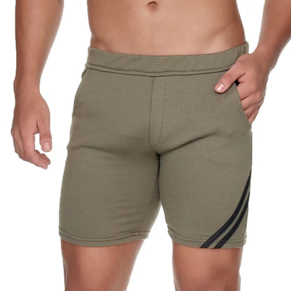 Forever Long Green Short vista frontal de Gigo Underwear