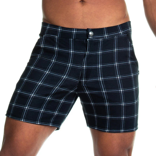FORMAL BLACK SQUARE SHORT - Gigo Underwear Colombia