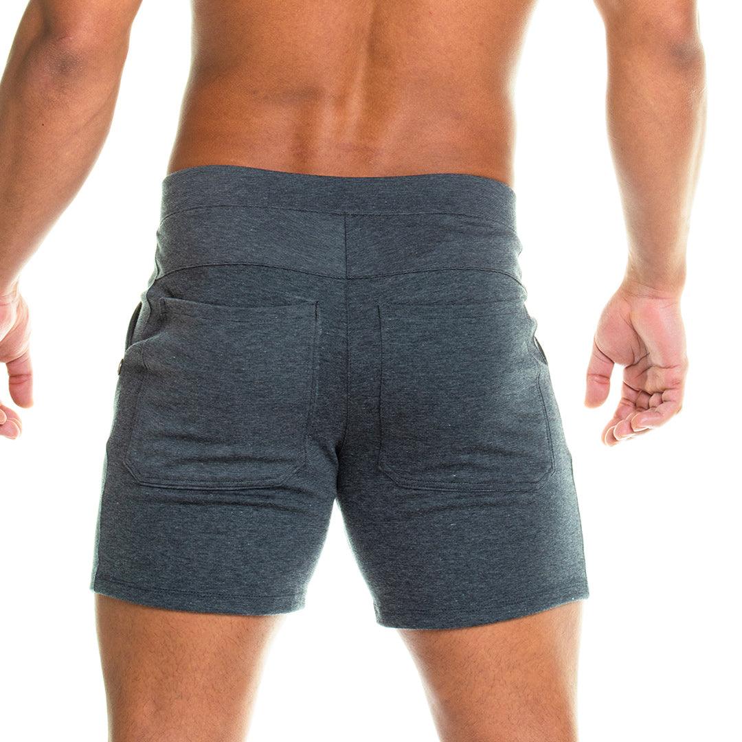FORMAL GRAY SHORT - Pantaloneta corta gris para hombres