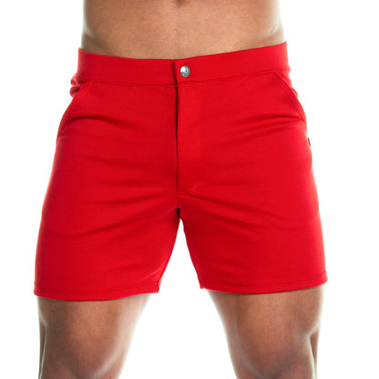 Formal Red Short vista frontal de Gigo Underwear