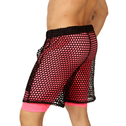 Fresh Fuchsia Short vista frontal de Gigo Underwear